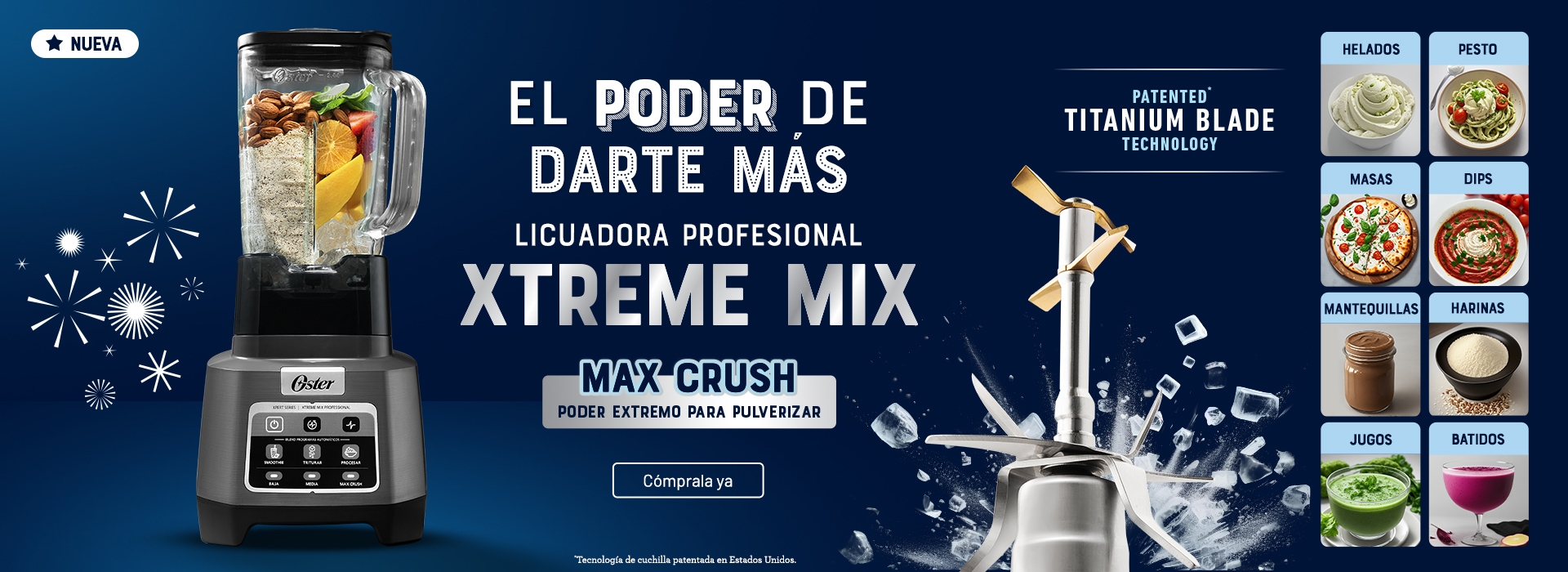  Licuadora Oster Xtreme Mix